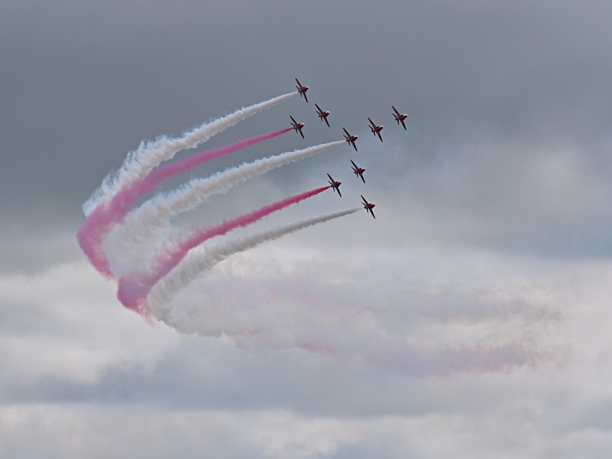 Swansea Air Show 2025 – The Red&nbsp;Arrows