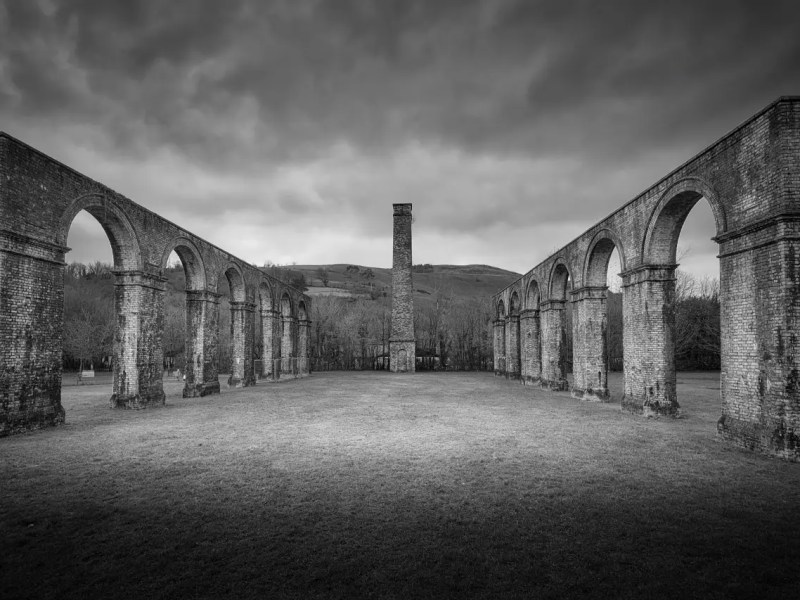 An Unexpected Visit To Ystragynlais Iron Work Ruins – In&nbsp;Monochrome