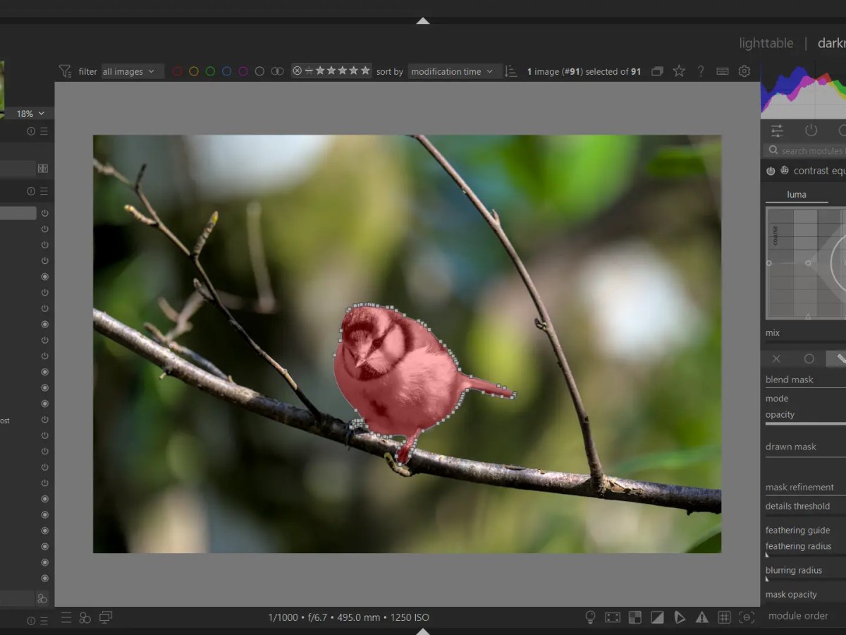 Darktable – A Look At AI And General&nbsp;Masking