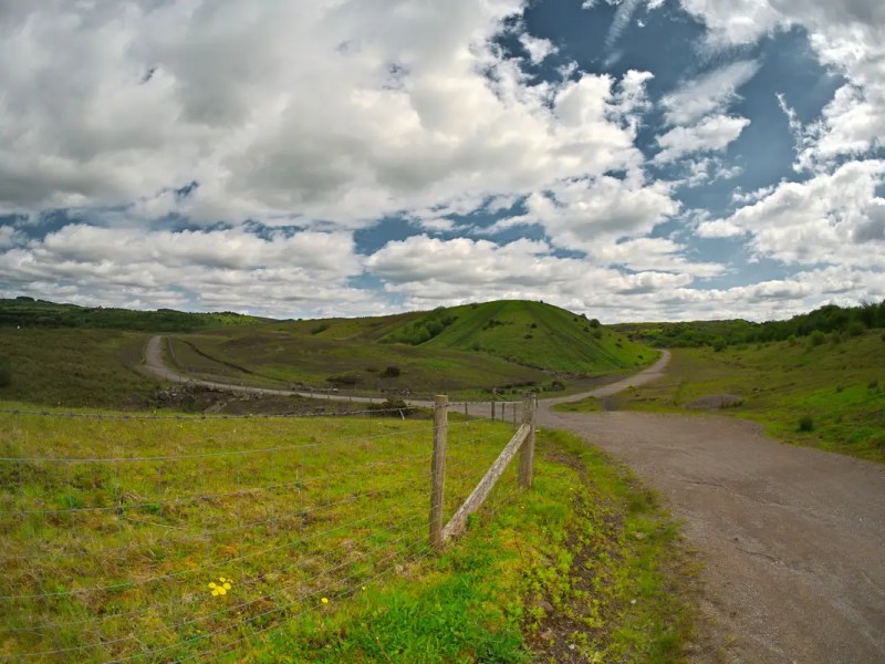 The Old Open Cast Mines – In&nbsp;Fisheye