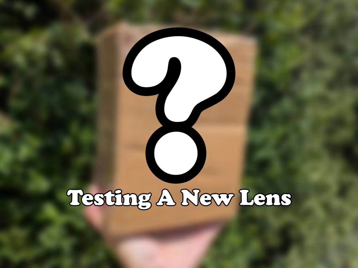 Testing A New&nbsp;Lens